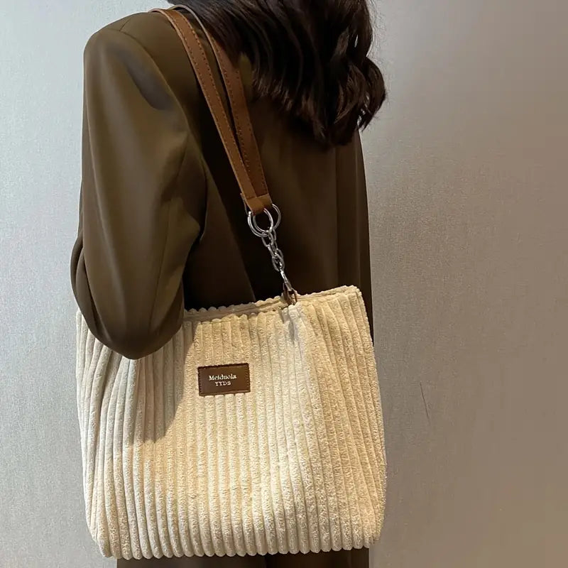IFÉ | Sac en Velours à Double Anse