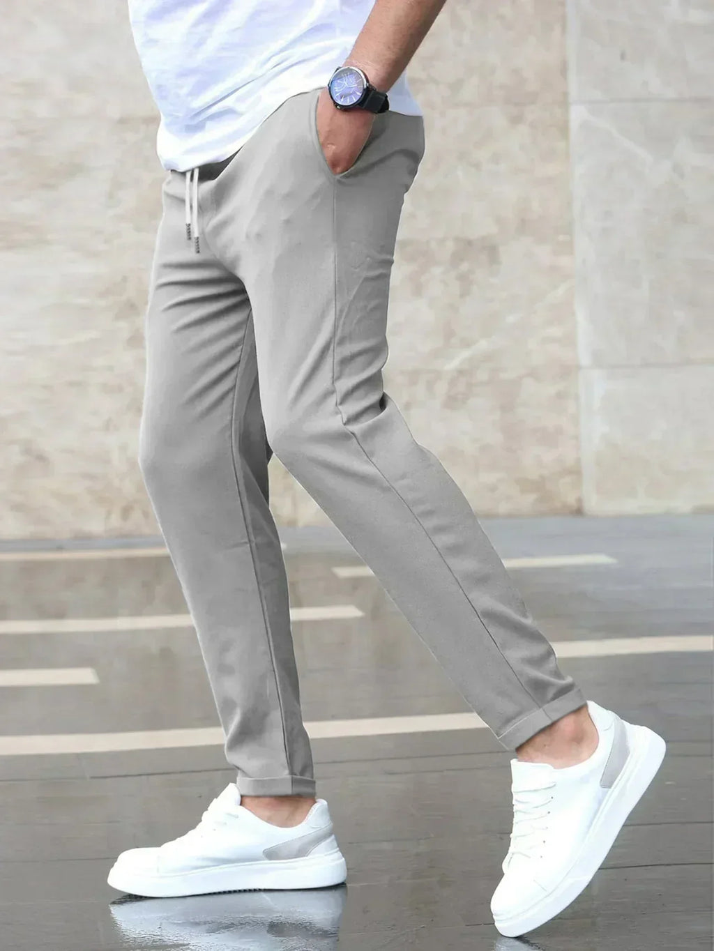 Samuel | Pantalon Élastique Premium