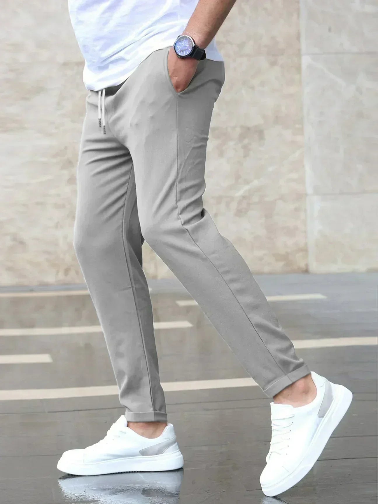 Lucas | Pantalon Ajusté Premium
