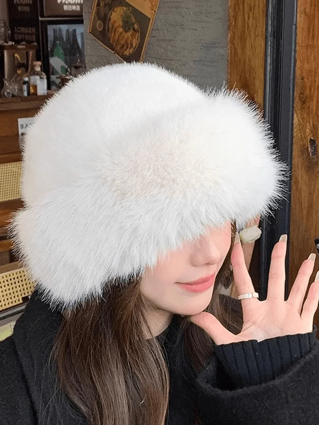 LUCY | Bonnet en Fourrure
