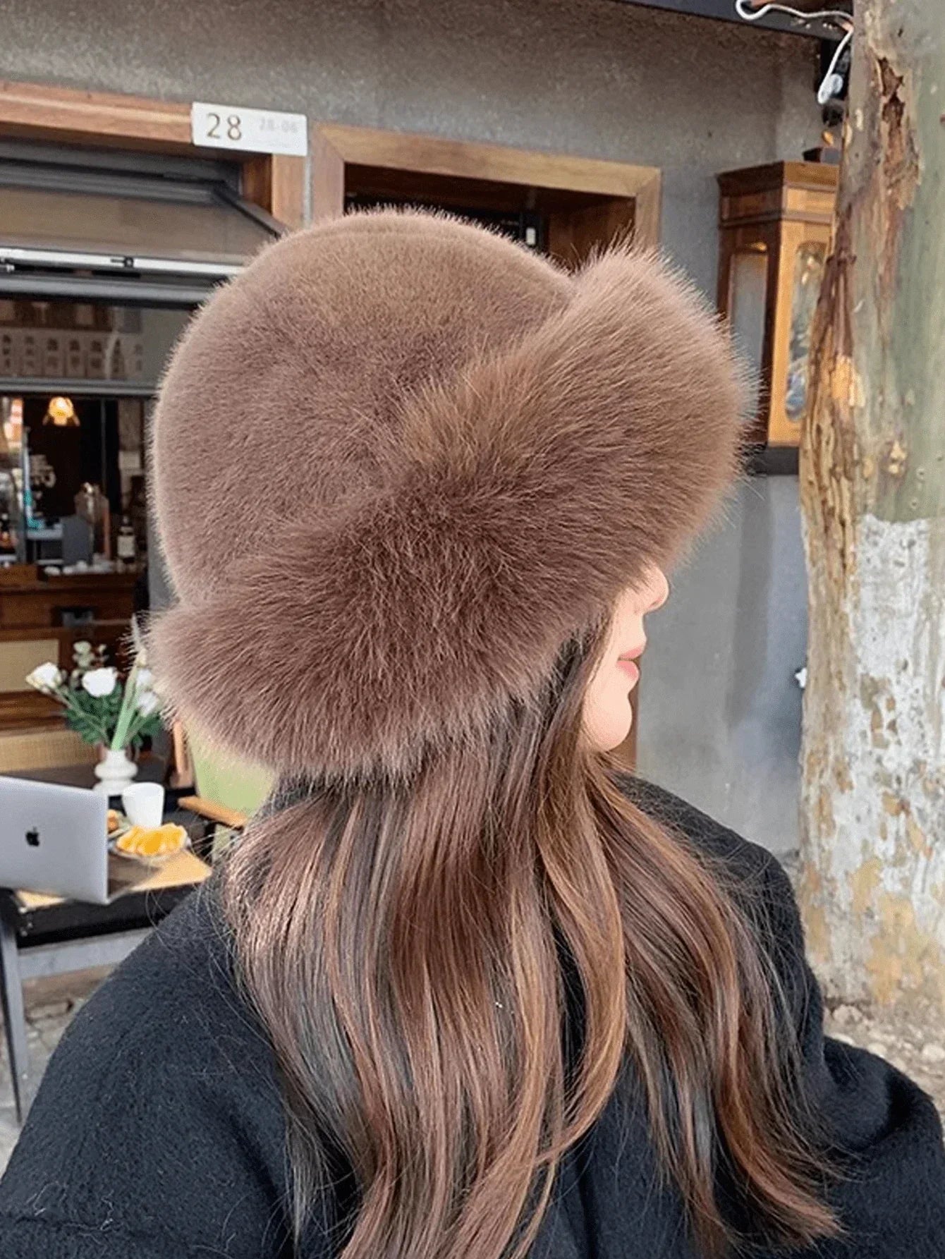 LUCY | Bonnet en Fourrure