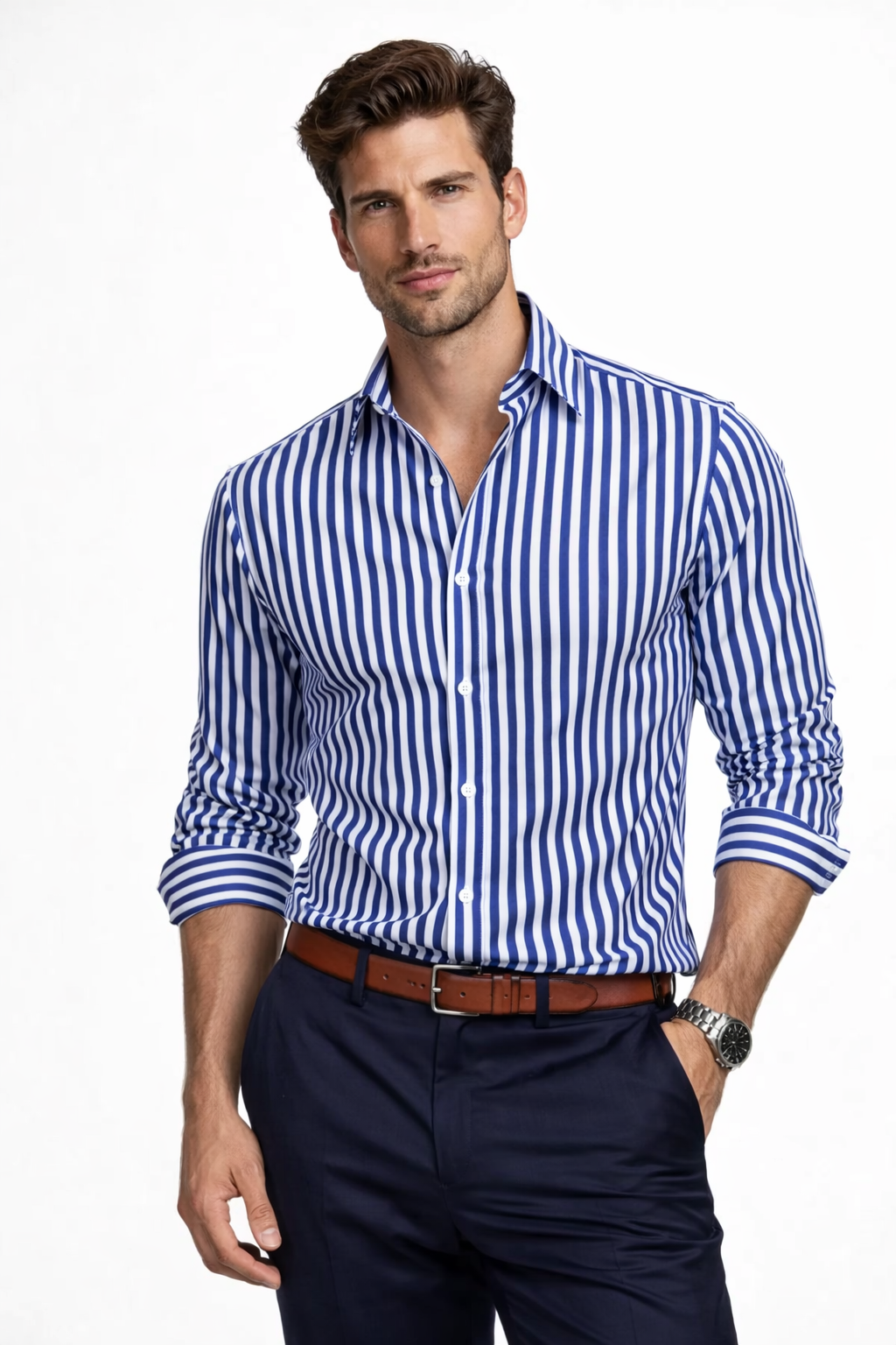 Rodrigo | Chemise Élégante À Rayures