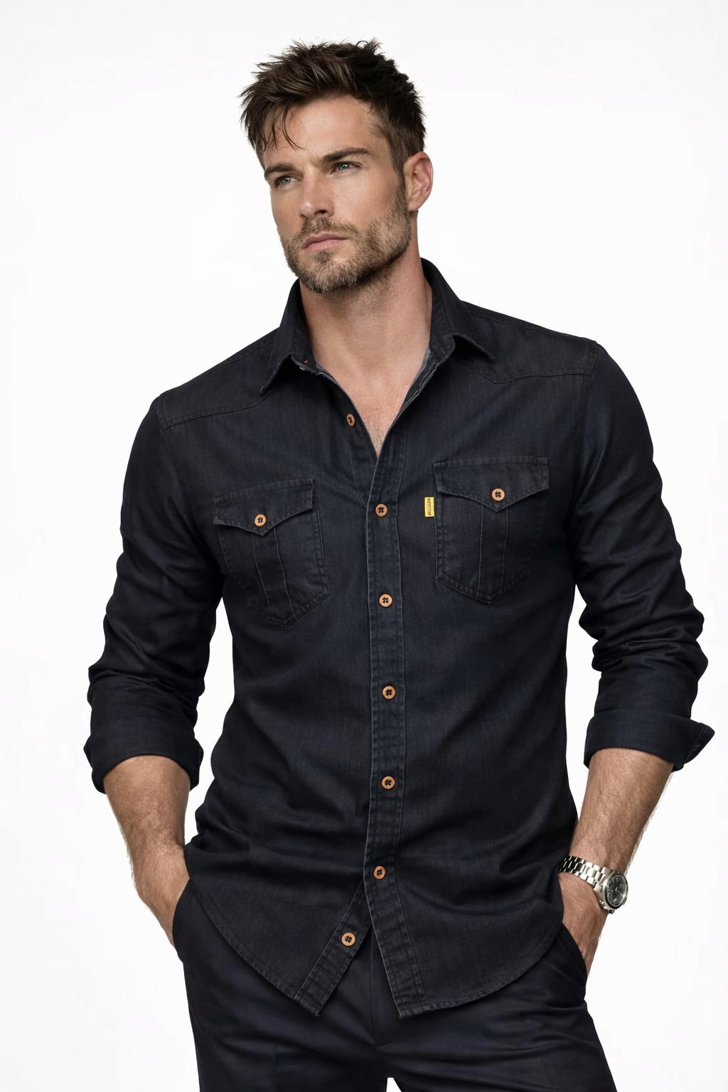 Kilian | Chemise en Denim Coton