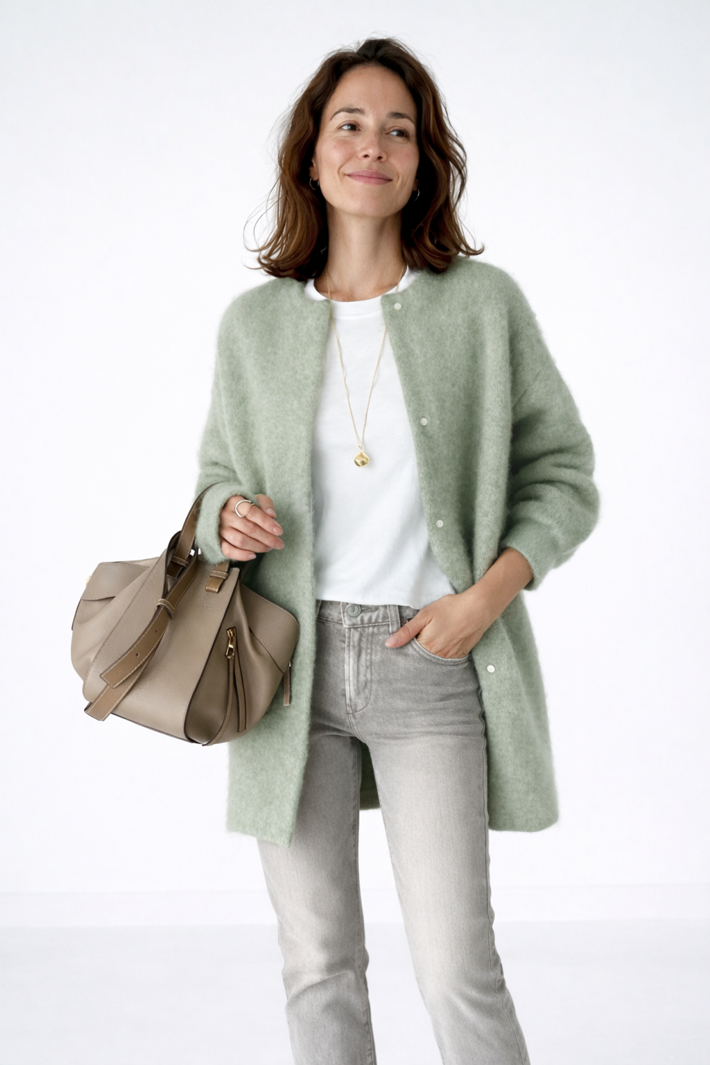 Chloe | Cardigan en Cachemire Élégant et Léger