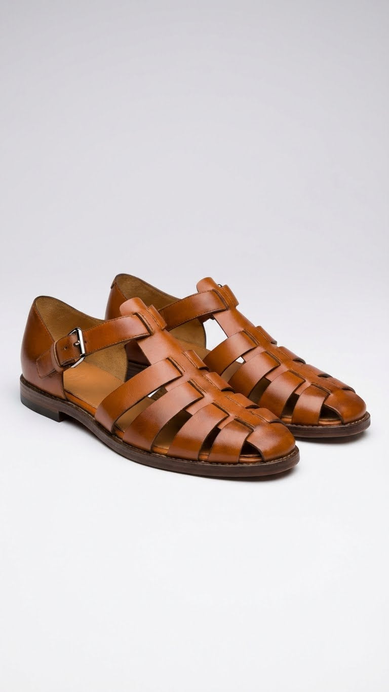Ricardo | Sandales Gladiateur En Cuir