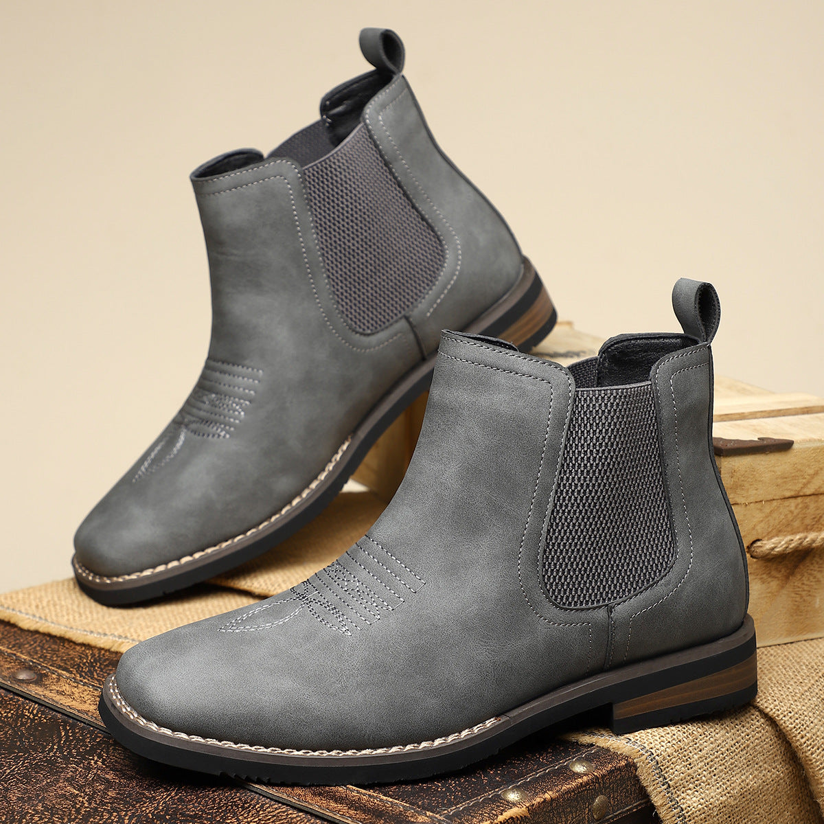 Henrik™ | Bottes Classiques en Cuir pour Homme