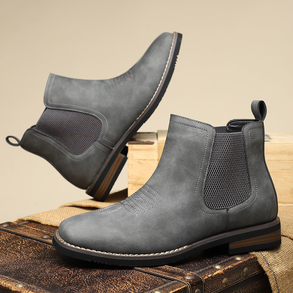 Henrik™ | Bottes Classiques en Cuir pour Homme