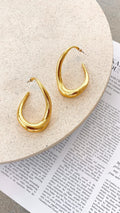 DAFNE | Boucles d'Oreilles en Or Brillant