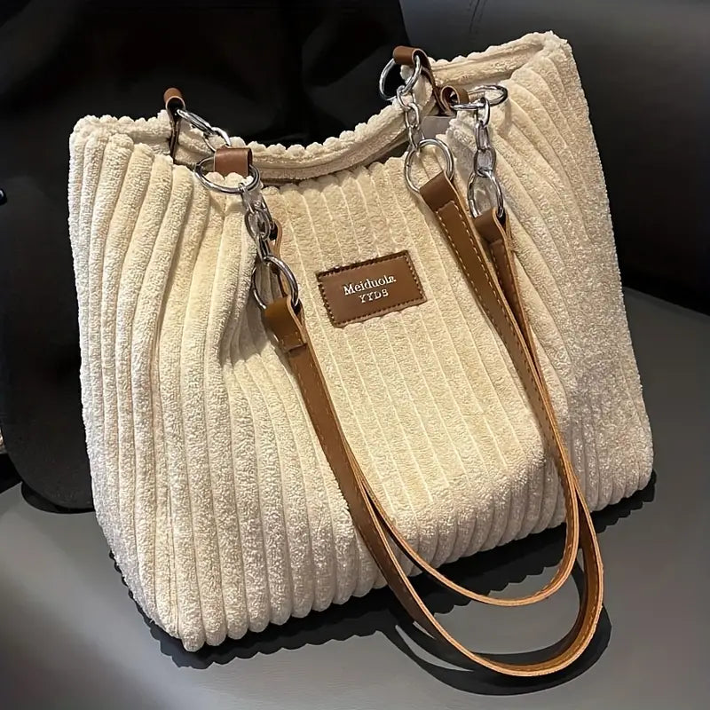 IFÉ | Sac en Velours à Double Anse