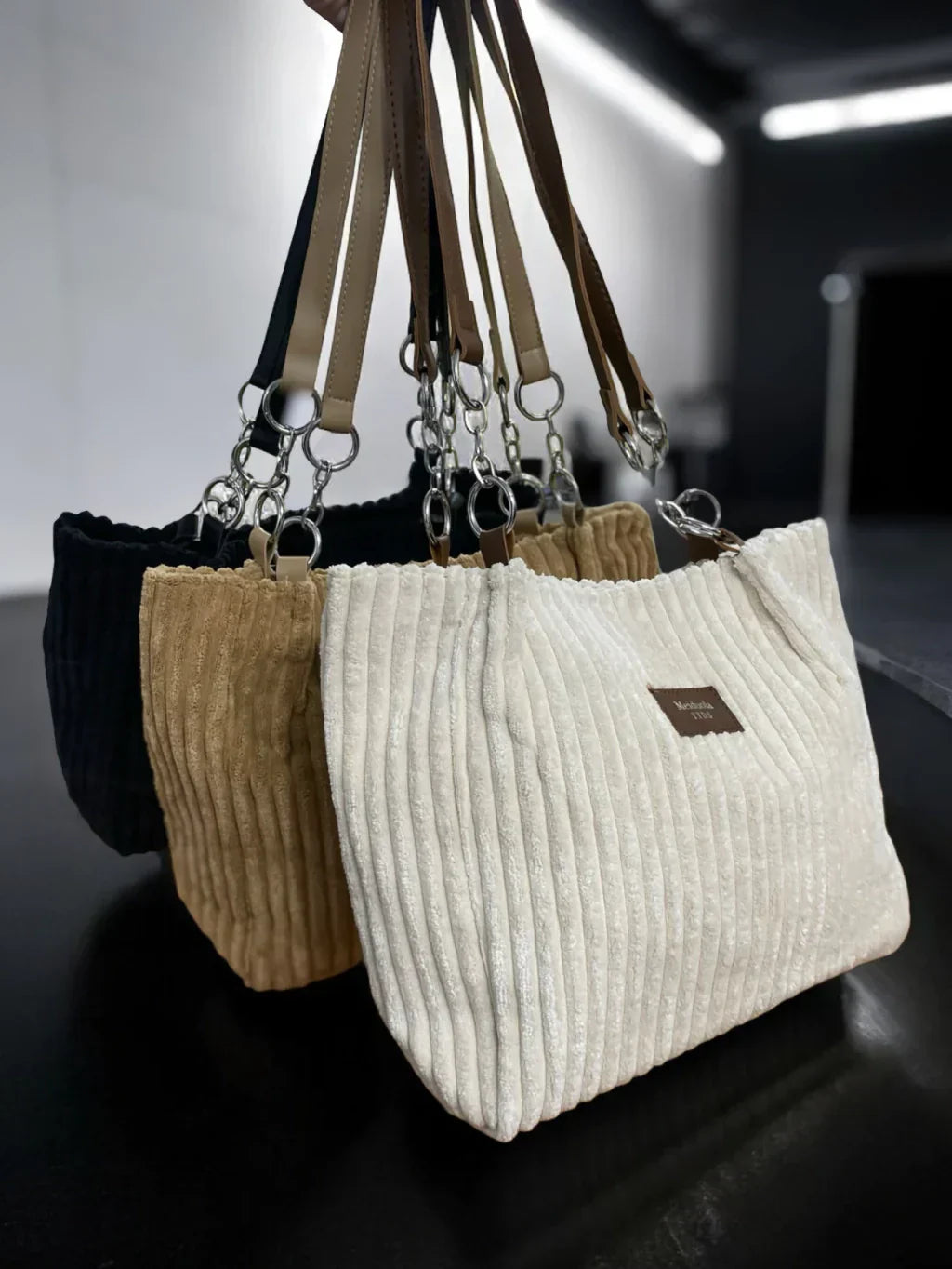 IFÉ | Sac en Velours à Double Anse